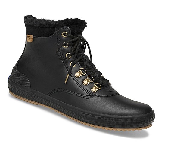 Botas con Cordones Keds Scout Boot II Agua Mujer Negros | PBX824075