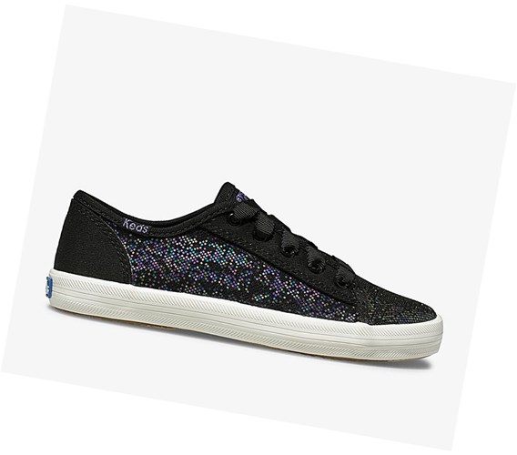 Tenis Keds Big Kid Kickstart Metallic Sparkle Niños Negros | ZWR390764