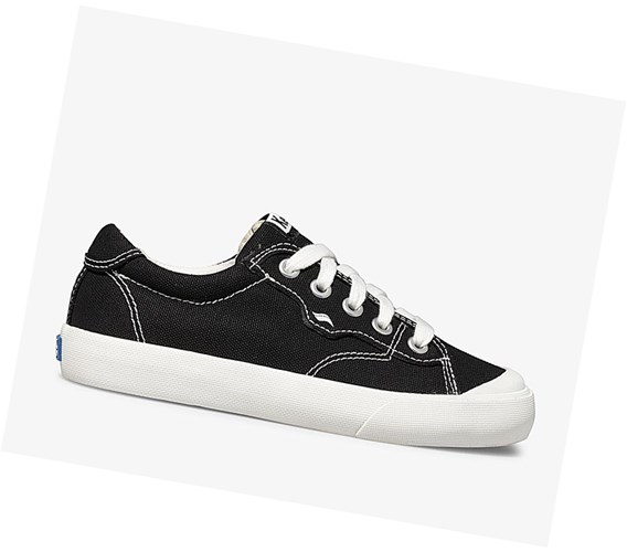 Zapatos Casuales Keds Big Kid Crew Kick '75 Niños Negros | RLZ327194