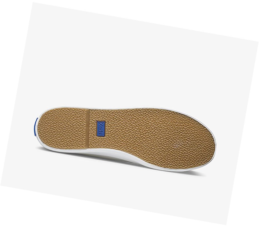 Tienda Oficial Tenis Slip On Keds Mexico Kickstart Mule Core Cuero Mujer Blancos